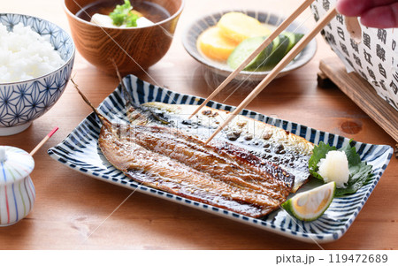 さんまの味醂干し 119472689