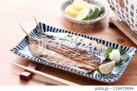 さんまの味醂干し 119472694