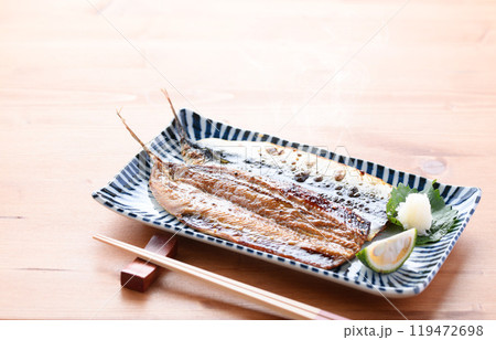 さんまの味醂干し 119472698