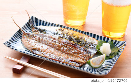 さんまの味醂干し さんまの味醂干し 119472703