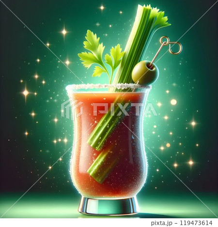 Bloody Mary cocktail 119473614