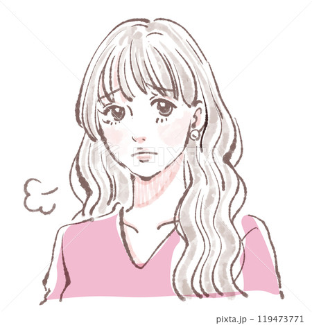 女性・女の子のイラスト素材 女性・女の子のイラスト素材 119473771