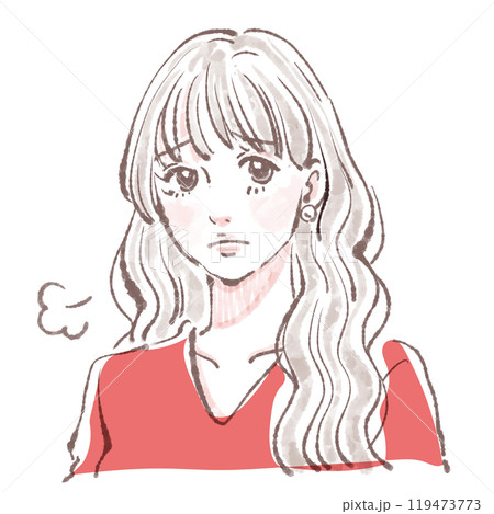 女性・女の子のイラスト素材 女性・女の子のイラスト素材 119473773
