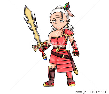 戦うババア(戦士) 戦うババア(戦士) 119474381