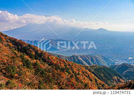 秋の富士山 119474731