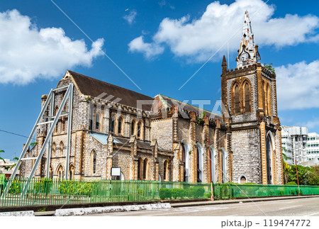Holy Trinity Cathedral in Port of Spain, the capital of Trinidad and Tobago 119474772