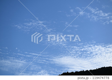 秋空と雲 秋空と雲 119474778