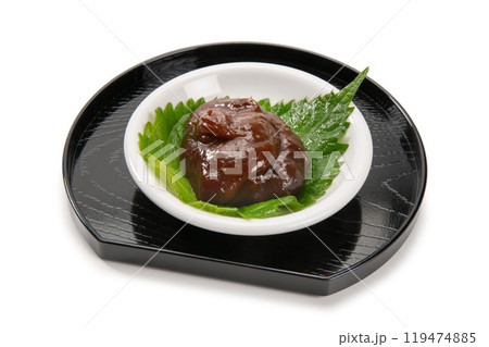 豚肉みそ、沖縄の郷土料理 119474885