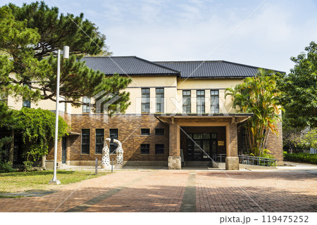 Building view of the Glass Museum of Hsinchu City in Taiwan. it was reconstructed from Hsinchu Civic Hall. Building view of the Glass Museum of Hsinchu City in Taiwan. it was reconstructed from Hsinchu Civic Hall. 119475252