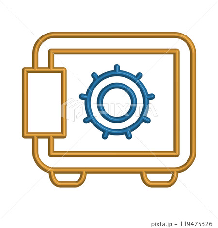 safe box icon template safe box icon template 119475326