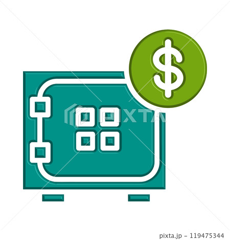 safe box icon template safe box icon template 119475344