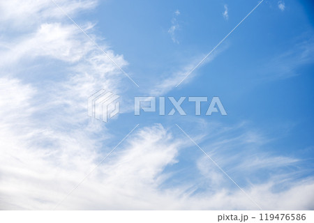 青空 秋の空 10月 空素材 【東京都】 119476586