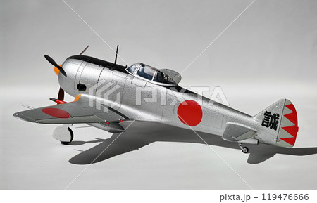 二式戦 鍾馗、1/48スケール模型、フォーカスシフト撮影 119476666