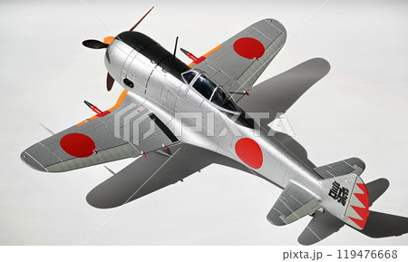 二式戦 鍾馗、1/48スケール模型、フォーカスシフト撮影 119476668