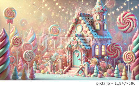 お菓子の家 119477596