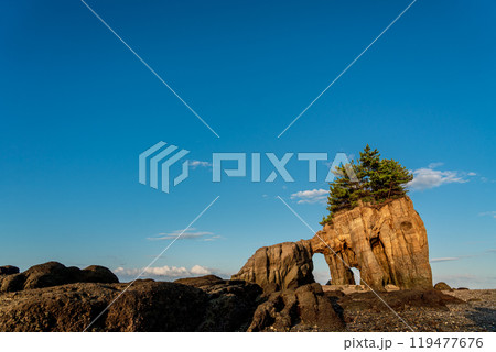 本山岬 くぐり岩 奇岩 本山岬 くぐり岩 奇岩 119477676