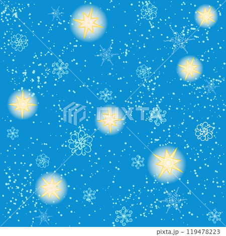 Seamless pattern with stars and snowflakes Seamless pattern with stars and snowflakes 119478223