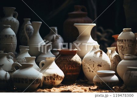 Timeless Elegance: Vintage Pottery Collection Timeless Elegance: Vintage Pottery Collection 119478300