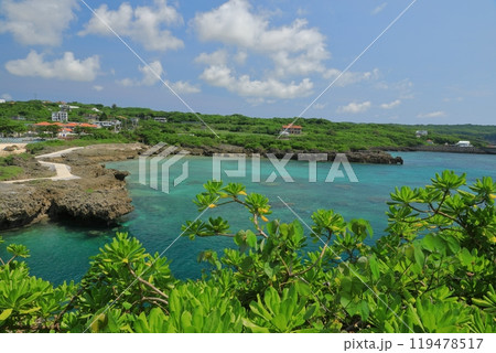 宮古島イムギャーマリンガーデンの南国らしい風景 宮古島イムギャーマリンガーデンの南国らしい風景 119478517