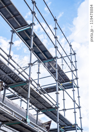 足場　青空 119478884