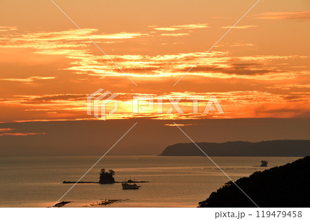 九十九島の夕景 九十九島の夕景 119479458