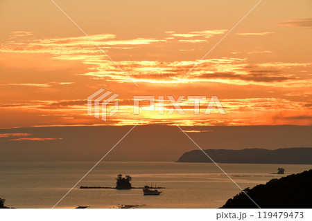 九十九島の夕景 九十九島の夕景 119479473