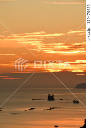 九十九島の夕景 119479486