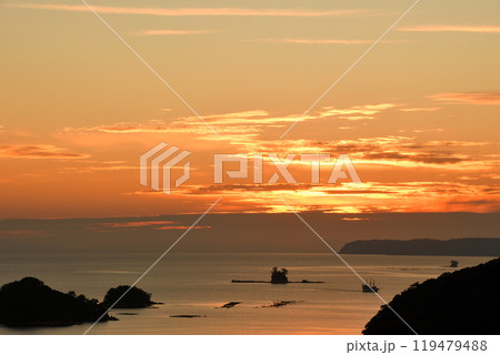 九十九島の夕景 九十九島の夕景 119479488