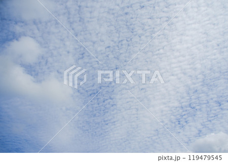秋の空 うろこ雲 秋の空 うろこ雲 119479545