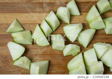 Green apples ,detox concept and healthy food 119480196