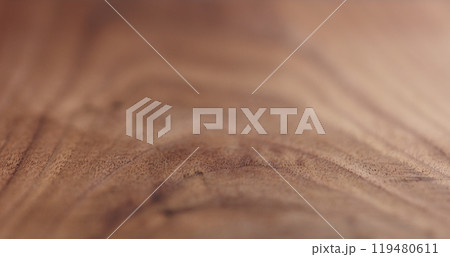 closeup of oil finished black walnut wood surface closeup of oil finished black walnut wood surface 119480611
