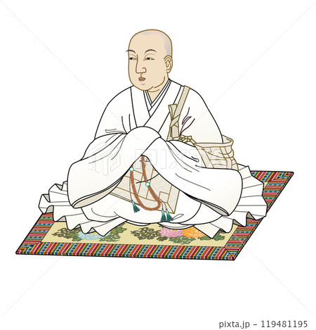 清和天皇 繧繝縁の花御座 清和天皇 繧繝縁の花御座 119481195