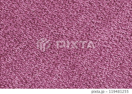 Plain pink colored fabric texture, carpet, upholstery structure, textile background Plain pink colored fabric texture, carpet, upholstery structure, textile background 119481255