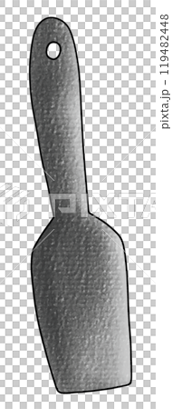 寬鬆簡約略薄矽膠抹刀模擬風格 119482448