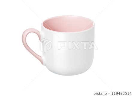 Clean light pink cup 119483514