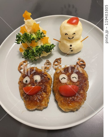 クリスマスプレート 119483805