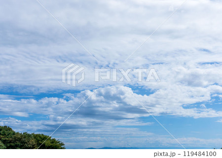 秋の空と雲035 秋の空と雲035 119484100