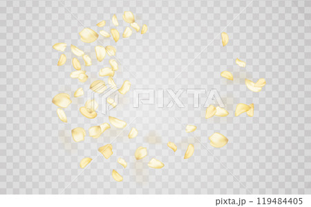 Transparent panoramic horizontal background.Amber flower spring template. Transparent panoramic horizontal background.Amber flower spring template. 119484405