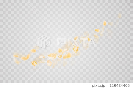 Transparent panoramic horizontal background.Amber flower spring template. Transparent panoramic horizontal background.Amber flower spring template. 119484406