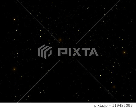 Vector gold glitter particles background for luxury greeting card. Star dust Vector gold glitter particles background for luxury greeting card. Star dust 119485095