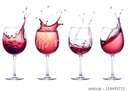 set glass vine in cartoon style for video game isolated on white background set glass vine in cartoon style for video game isolated on white background 119485715