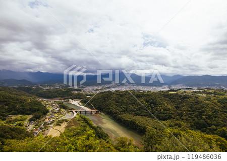 Naegi Castle Ruins in Japan 119486036