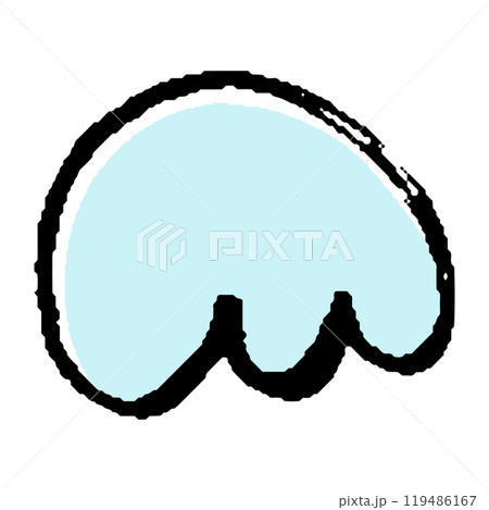 筆タッチの天使の羽のイラスト 筆タッチの天使の羽のイラスト 119486167