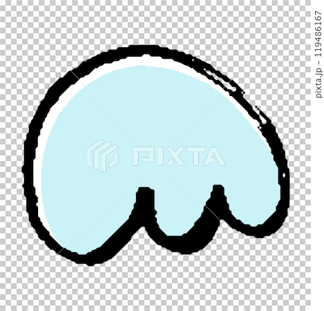 筆タッチの天使の羽のイラスト 筆タッチの天使の羽のイラスト 119486167