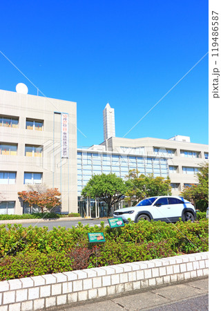 愛知県西春日井郡豊山町、豊山町役場の風景 119486587