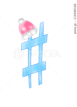 クリスマスバージョンのシャープ 119486588