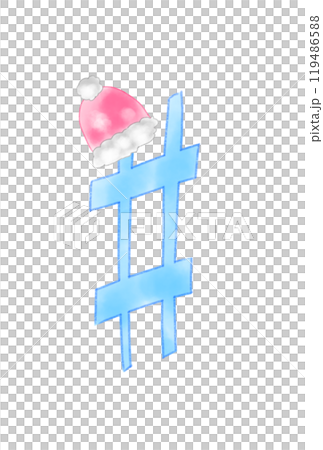 クリスマスバージョンのシャープ 119486588