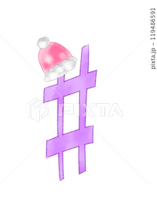 クリスマスバージョンのシャープ 119486591