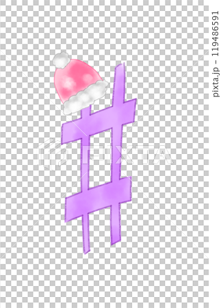 クリスマスバージョンのシャープ 119486591