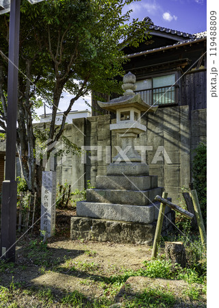 小豆島 永代橋の石灯籠 香川県土庄町 小豆島 永代橋の石灯籠 香川県土庄町 119488809